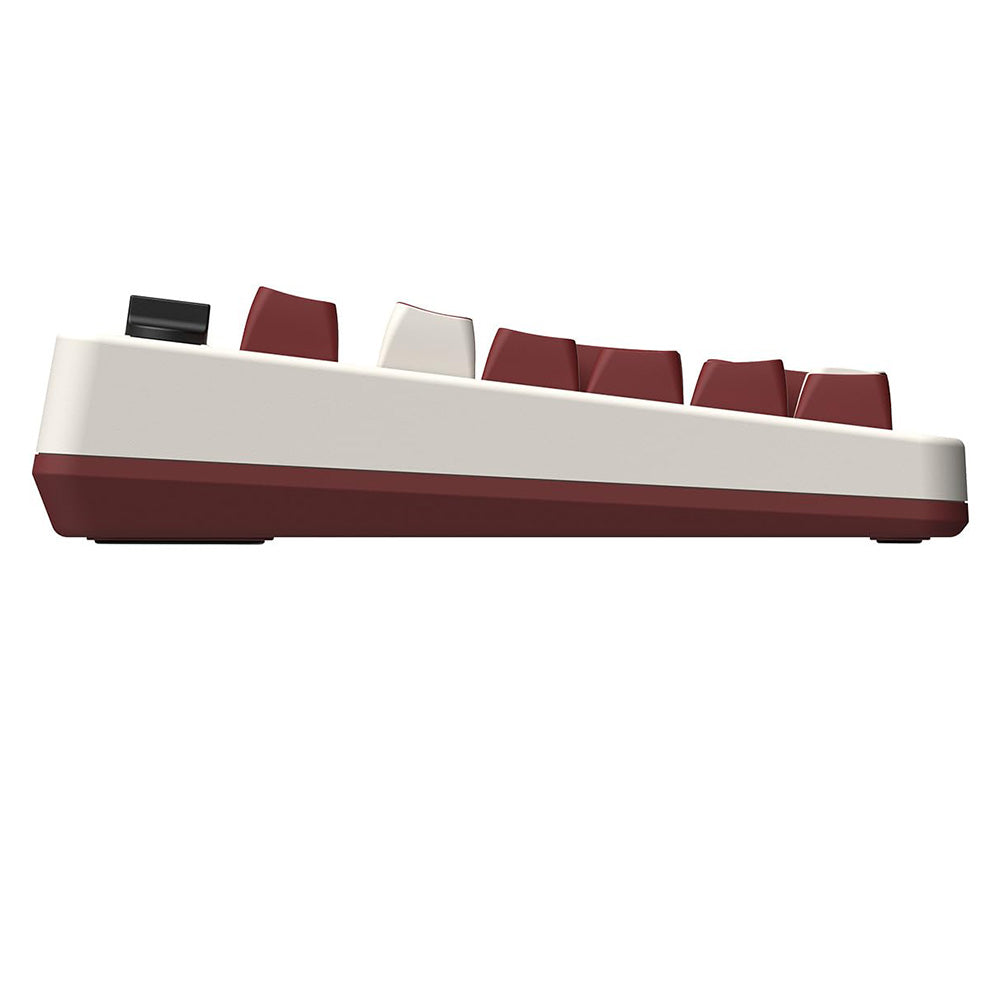 8BitDo Retro 108 Mechanical Keyboard, 108 Keys, Hot-swappable PCB, 3 Modes Connection, Wireless Gaming Keyboard for Windows & Android - Red