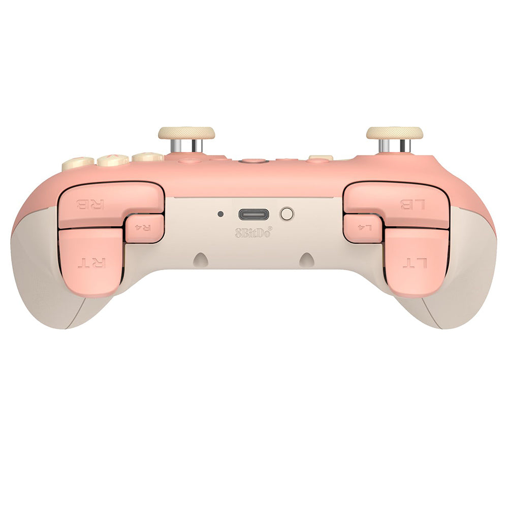 8BitDo Ultimate 2C Wireless Gaming Controller for Windows PC and Android, 1000Hz Polling Rate, Hall Effect Joysticks & Hall Triggers - Pink