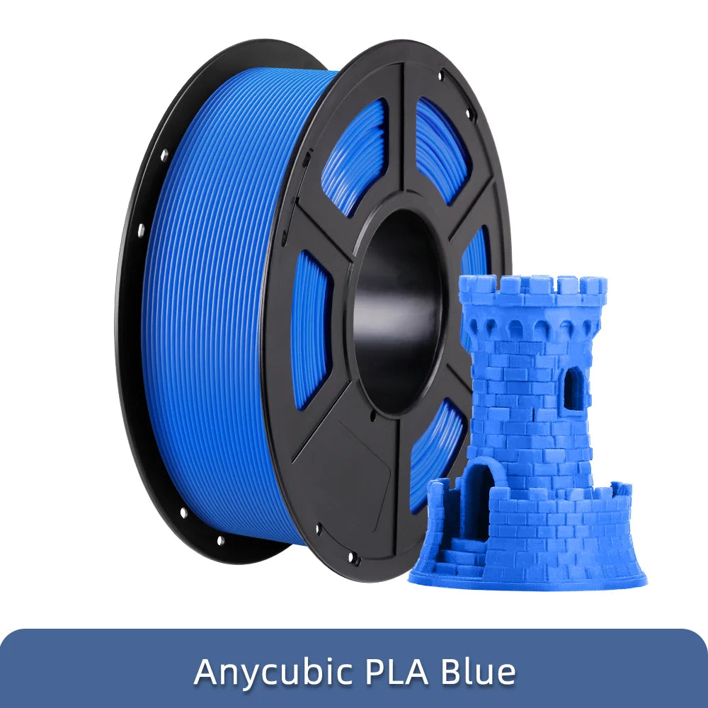 3 kg/šarže ANYKUBICKÉ 1,75 mm plastové vlákno PLA pre 3D tlačiareň FDM 1 kg/kotúč Spotrebný materiál 3D tlačový materiál pre Kobra 2 Neo Max