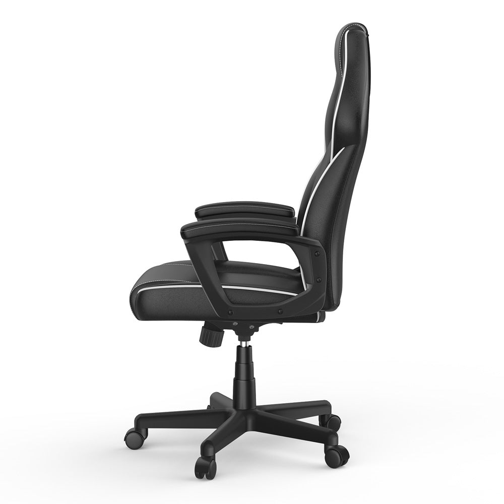 ACGAM CG-5354 Gaming Office Chair XL Version, Ergonomic Design, Flexible Tilting Tension and Height, Superior PVC Leather, Sleek Padded Armrests, 360° Smooth Swivel