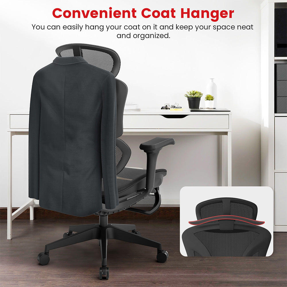 ACGAM CG-5658M Ergonomic Gaming Office Chair with 4D Adjustable Armrest, Lumbar Support, Adjustable Headrest