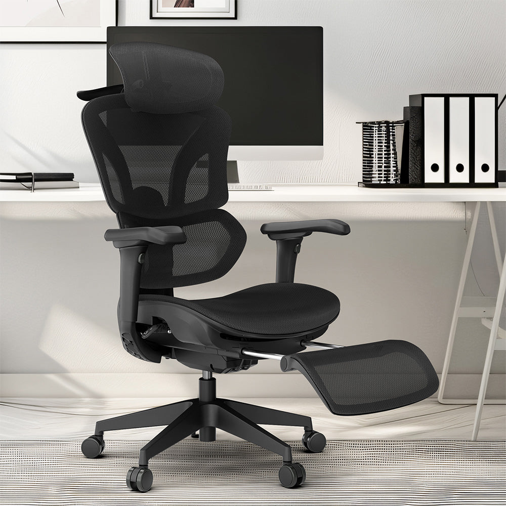 ACGAM CG-5658M Ergonomic Gaming Office Chair with 4D Adjustable Armrest, Lumbar Support, Adjustable Headrest