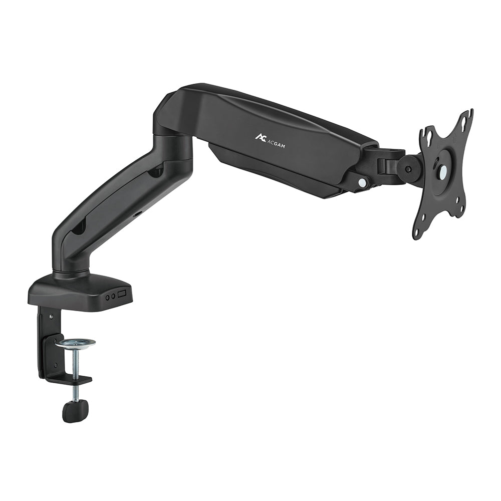 ACGAM MAS-1S Spring-Assisted Single-Monitor Mount with Flexible Angle and Installation