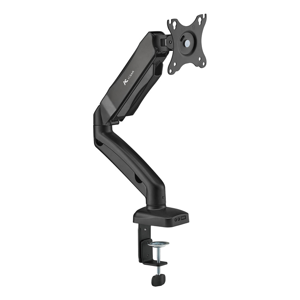 ACGAM MAS-1S Spring-Assisted Single-Monitor Mount with Flexible Angle and Installation