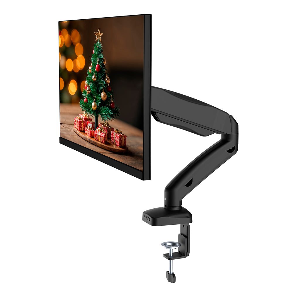 ACGAM MAS-1S Spring-Assisted Single-Monitor Mount with Flexible Angle and Installation