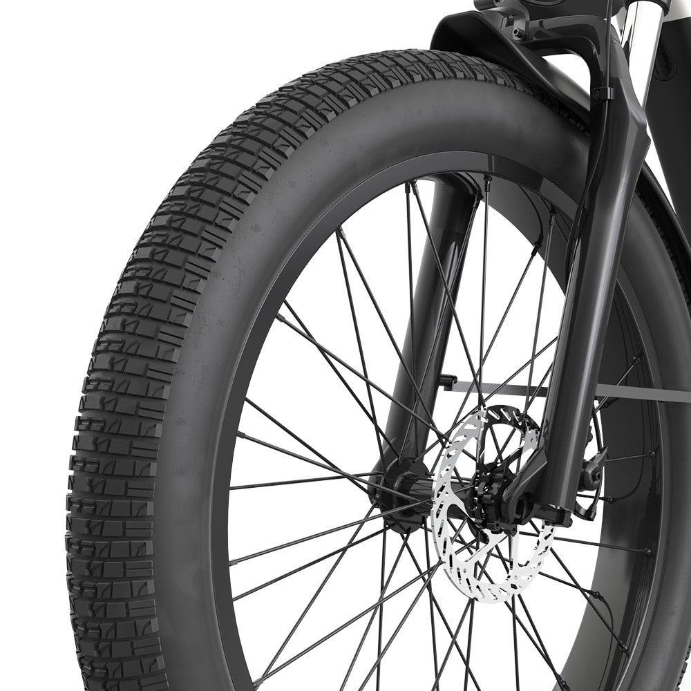AOSTIRMOTOR QUEEN 26*4.0'' Fat Tires 1000W Motor 48km/h Max Speed 52V 15Ah Battery 35-80km Range Shimano 7-Speed Gear
