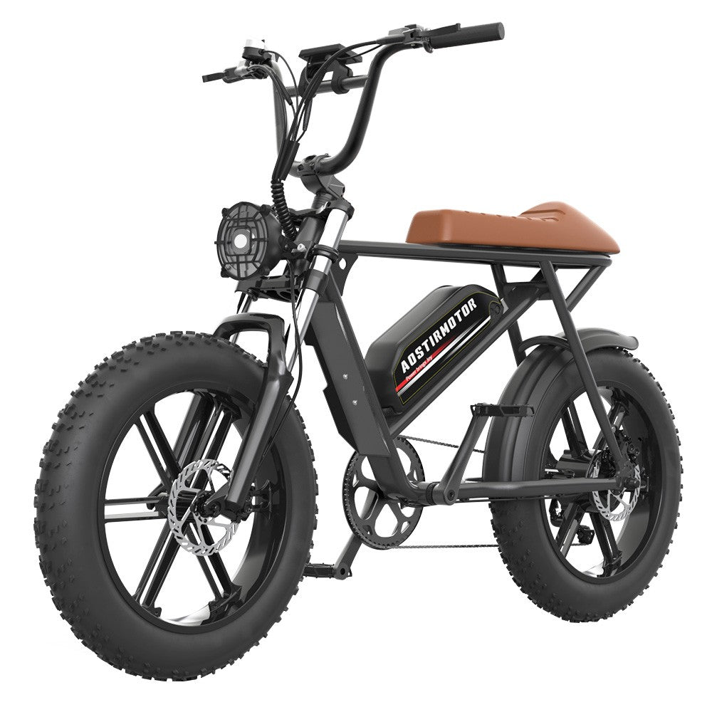 AOSTIRMOTOR STORM 20*4.0'' Fat Tires 750W Motor 45km/h Max Speed 48V 12.5Ah Battery 25-40km Range Shimano 7-Speed Gear