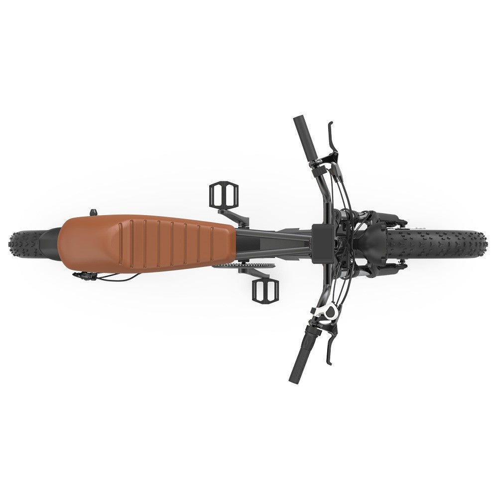 AOSTIRMOTOR STORM 20*4.0'' Fat Tires 750W Motor 45km/h Max Speed 48V 12.5Ah Battery 25-40km Range Shimano 7-Speed Gear