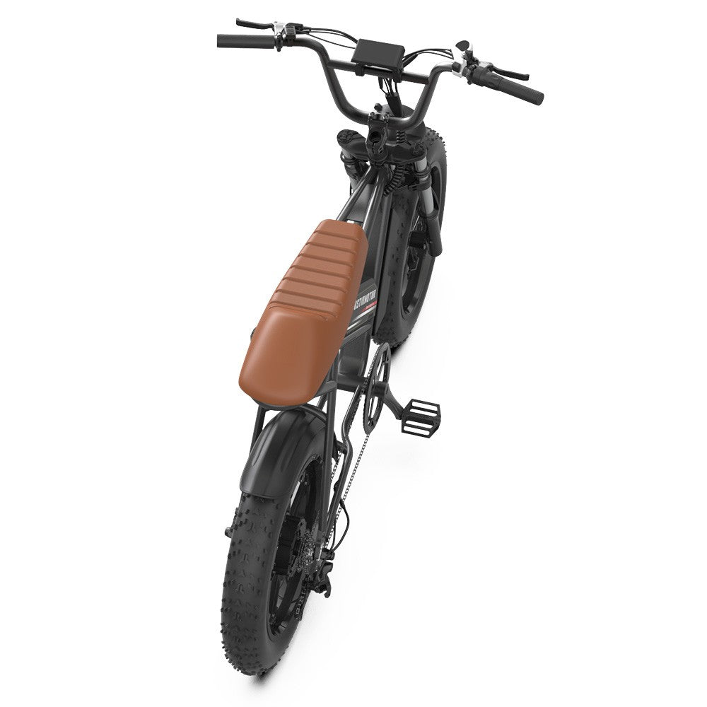 AOSTIRMOTOR STORM 20*4.0'' Fat Tires 750W Motor 45km/h Max Speed 48V 12.5Ah Battery 25-40km Range Shimano 7-Speed Gear