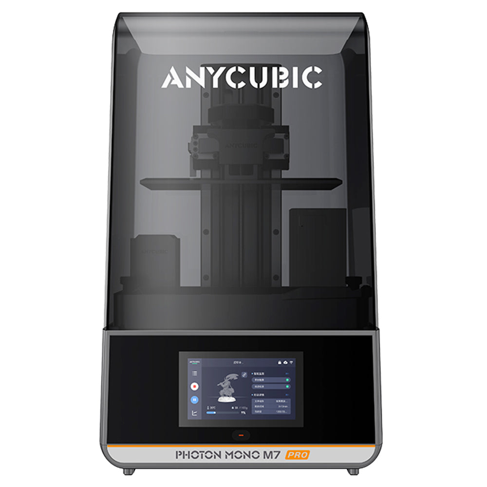 Anycubic Photon Mono M7 Pro Resin 3D Printer, 14K COB LighTurbo 3.0 Source, 10.1" Mono LCD, 0.1mm Layer Height, 170mm/h Print Speed, Auto-Adaptive, Auto Resin Refill, Dynamic Temp-Control Resin Vat, Leveling-free, 223*126*230mm