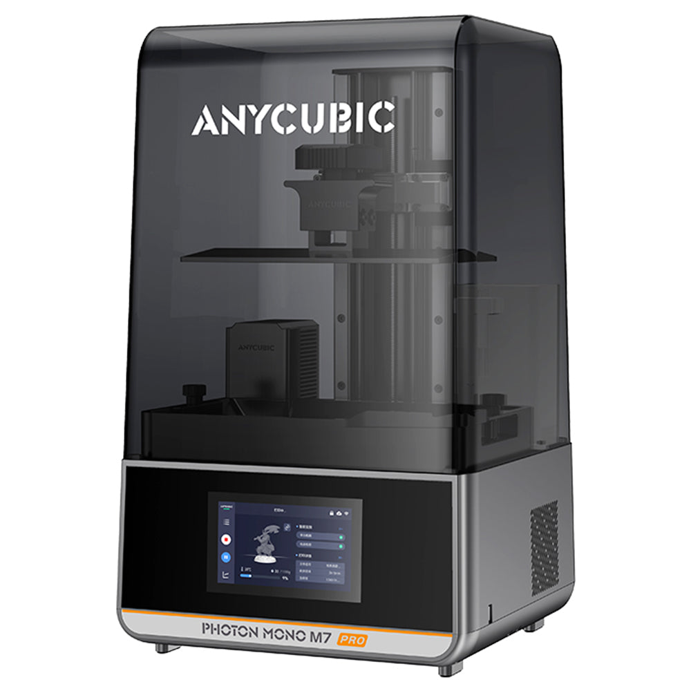Anycubic Photon Mono M7 Pro Resin 3D Printer, 14K COB LighTurbo 3.0 Source, 10.1" Mono LCD, 0.1mm Layer Height, 170mm/h Print Speed, Auto-Adaptive, Auto Resin Refill, Dynamic Temp-Control Resin Vat, Leveling-free, 223*126*230mm