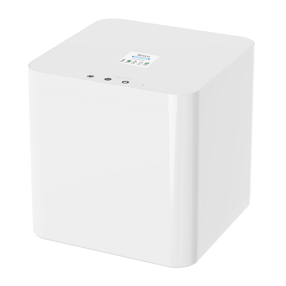BEECO HQD-314Pro Electric Waste Kitchen Composter, 3.3L Big Capacity, Built-in UVC Light, Auto Home Compost Machine Odorless, Turn Food Waste to Fertilizer for Garden, Food Waste Compost Machine