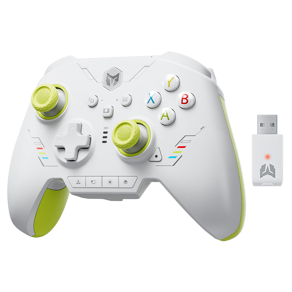 BIGBIG WON Rainbow 2 SE Game Controller, Hall Effect Trigger, Support Black Myth Wukong, 12-bit ADC, 4-way & 8-way D-pads, Compatible with Switch / PC / Android / iOS - Green