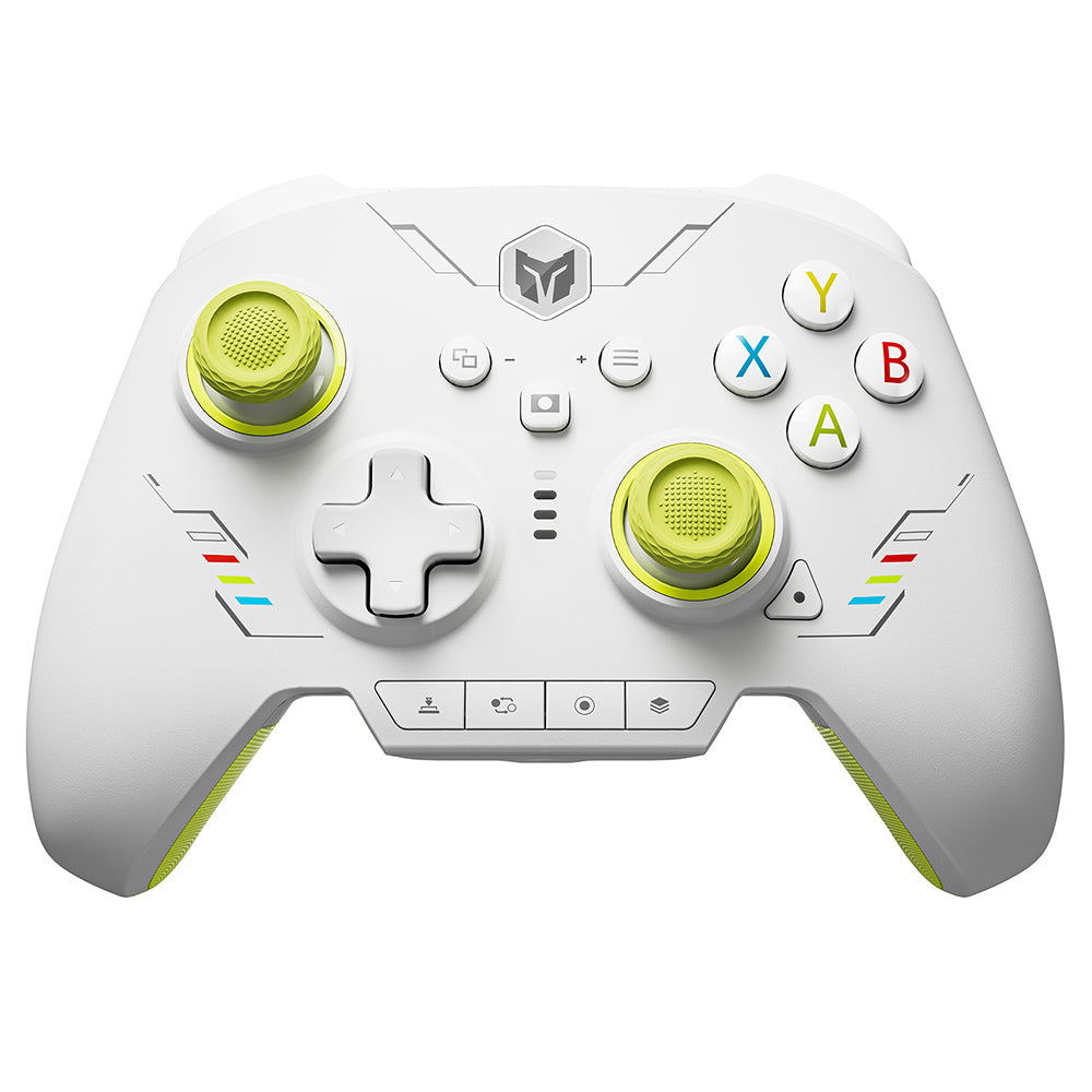 BIGBIG WON Rainbow 2 SE Game Controller, Hall Effect Trigger, Support Black Myth Wukong, 12-bit ADC, 4-way & 8-way D-pads, Compatible with Switch / PC / Android / iOS - Green