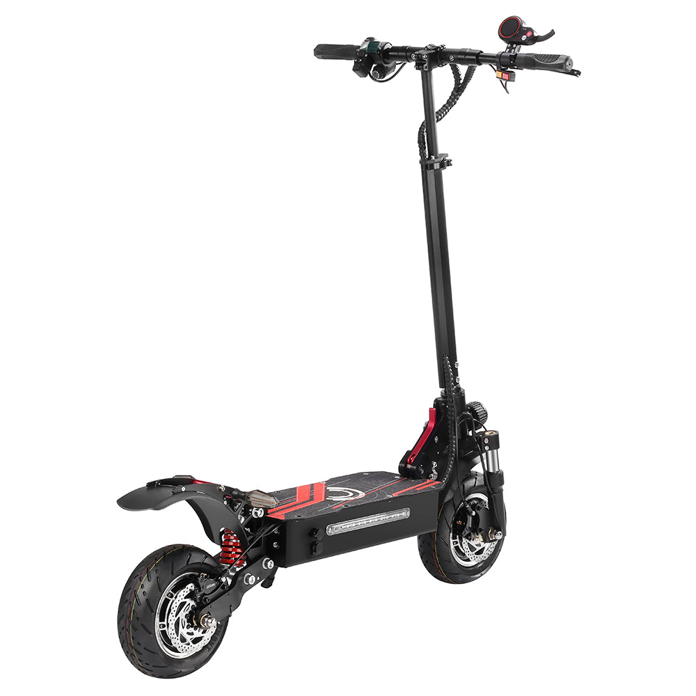 BOYUEDA Q7 Pro Electric Scooter, 2*1600W Motor, 52V 19AH Battery, 10-inch Tire, 70km/h Max Speed, 70km Range, Dual Hydraulic Disc Brakes, Front Hydraulic Shock Absorber & Rear Spring Shock Absorber, APP Control