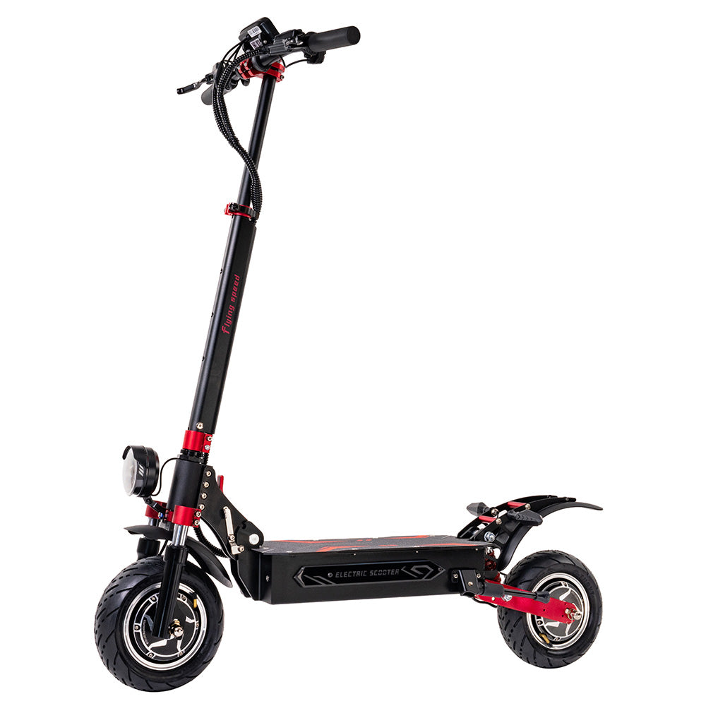 BOYUEDA Q7 Pro Max Electric Scooter, 1600W*2 Motor, 52V 28AH Battery, 10-inch Tire, 70km/h Max Speed, 110km Range, Dual Hydraulic Disc Brakes, Front Hydraulic Shock Absorber & Rear Spring Shock Absorber, LCD Display