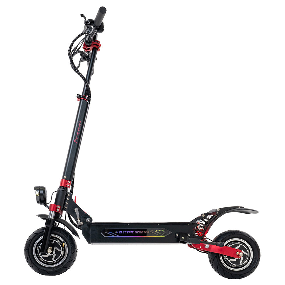 BOYUEDA Q7 Pro Max Electric Scooter, 1600W*2 Motor, 52V 28AH Battery, 10-inch Tire, 70km/h Max Speed, 110km Range, Dual Hydraulic Disc Brakes, Front Hydraulic Shock Absorber & Rear Spring Shock Absorber, LCD Display