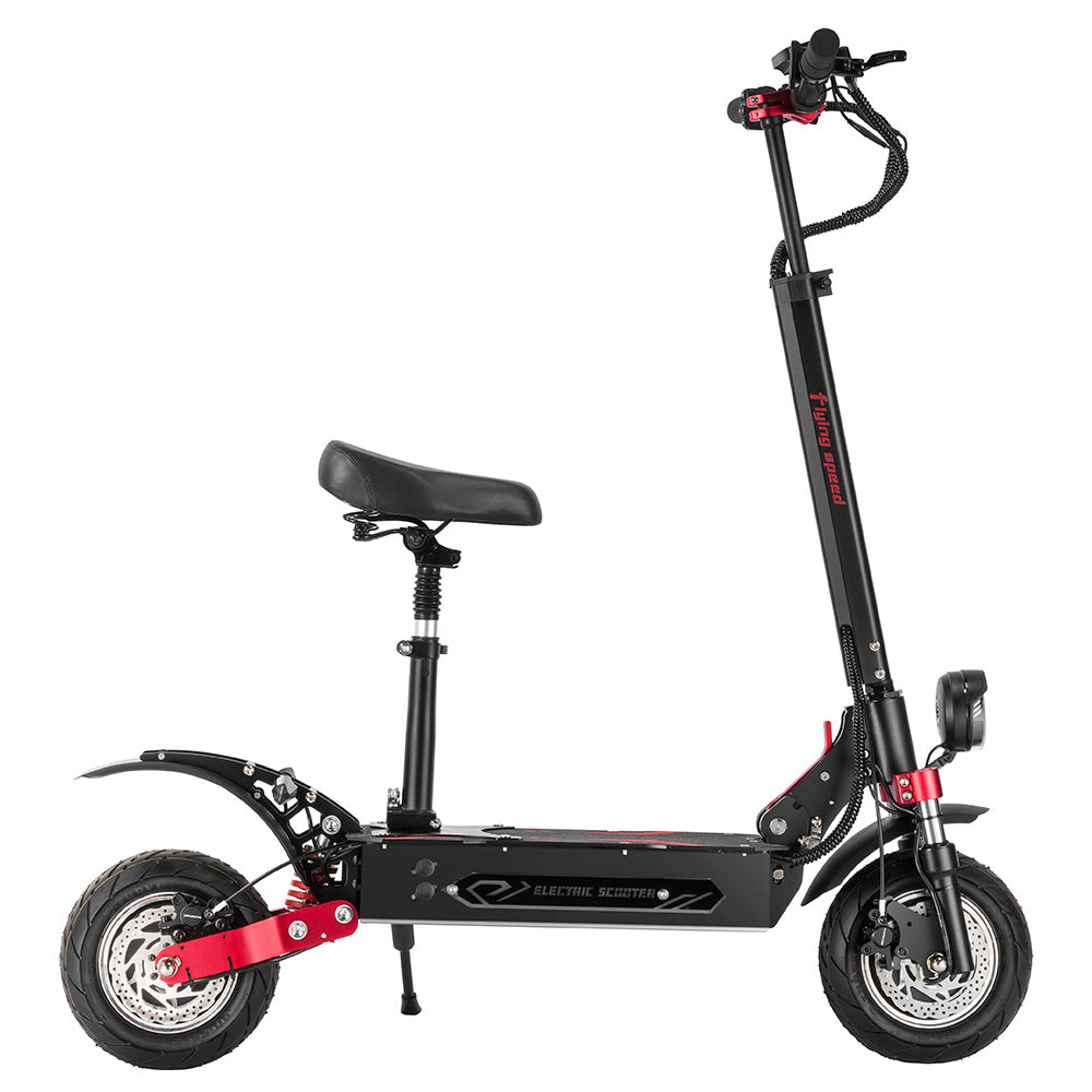 BOYUEDA Q7 Pro Max Electric Scooter, 1600W*2 Motor, 52V 28AH Battery, 10-inch Tire, 70km/h Max Speed, 110km Range, Dual Hydraulic Disc Brakes, Front Hydraulic Shock Absorber & Rear Spring Shock Absorber, LCD Display
