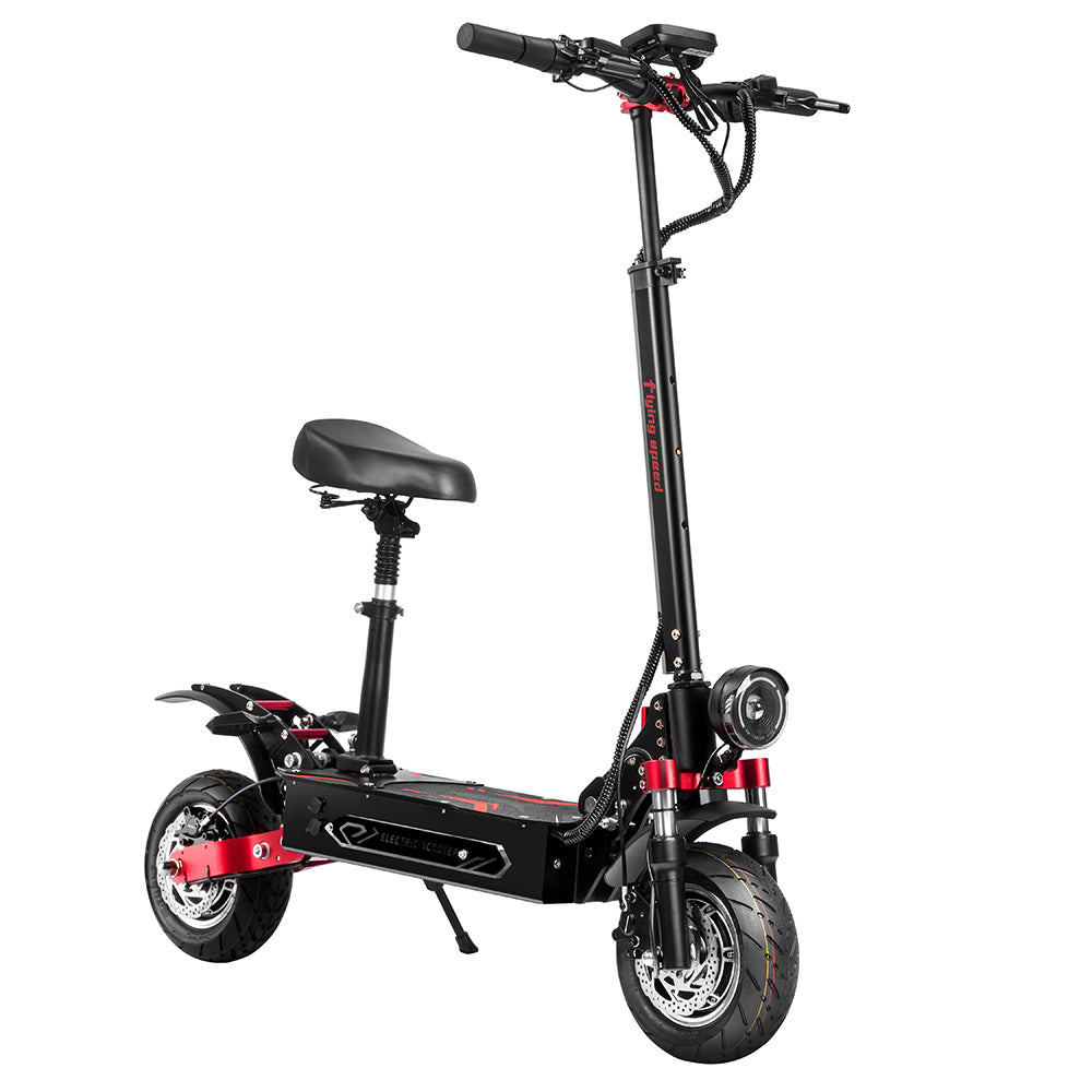 BOYUEDA Q7 Pro Max Electric Scooter, 1600W*2 Motor, 52V 28AH Battery, 10-inch Tire, 70km/h Max Speed, 110km Range, Dual Hydraulic Disc Brakes, Front Hydraulic Shock Absorber & Rear Spring Shock Absorber, LCD Display