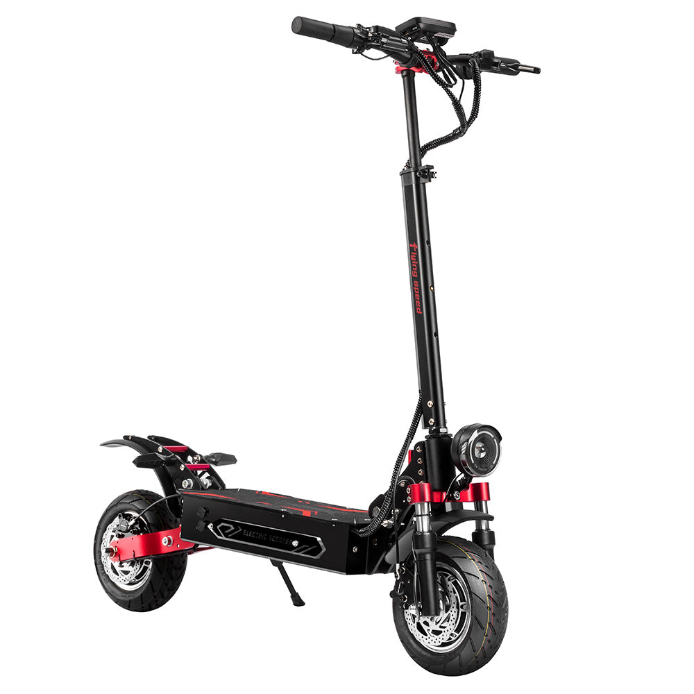 BOYUEDA Q7 Pro Max Electric Scooter, 1600W*2 Motor, 52V 28AH Battery, 10-inch Tire, 70km/h Max Speed, 110km Range, Dual Hydraulic Disc Brakes, Front Hydraulic Shock Absorber & Rear Spring Shock Absorber, LCD Display
