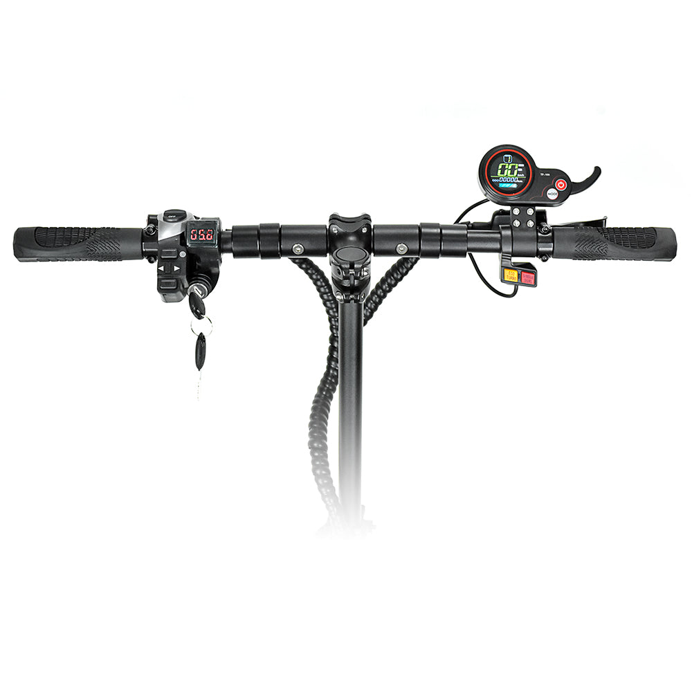 BOYUEDA S3-11 Electric Scooter, 3000W*2 Motor 85km/h Max Speed, 2280Wh Battery up to 120km Range, 11-inch Sawtooth Vaccum Off-road Tire, Dual Hydraulic Disc Brakes, Hydraulic damping, 45° Climbing LCD Display All-round Lighting and turn signal