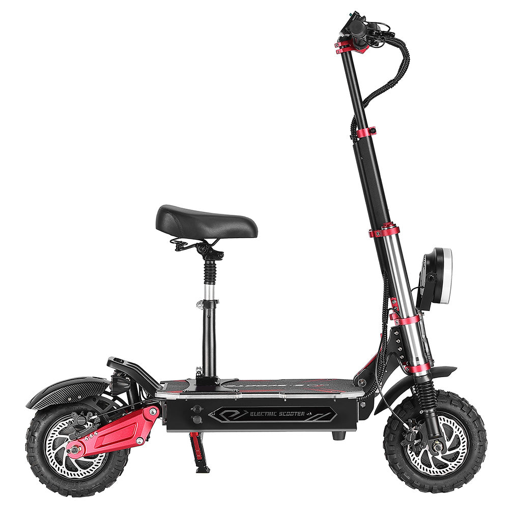 BOYUEDA S5-11 Electric Scooter, 2*3000W Motor, 60V 38AH Battery, 11-inch Tire, 85km/h Max Speed, 120km Range, Dual Hydraulic Disc Brakes, Hydraulic Shock Absorber, LCD Display