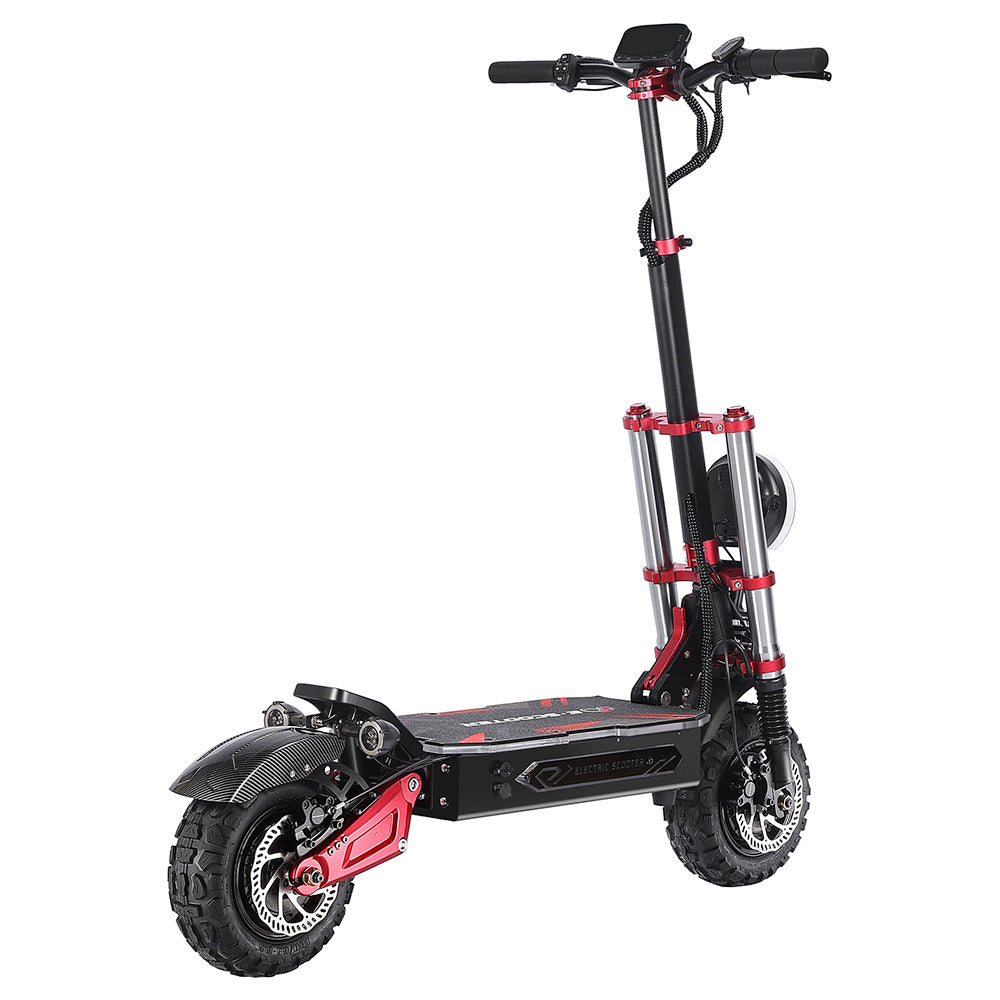 BOYUEDA S5-11 Electric Scooter, 2*3000W Motor, 60V 38AH Battery, 11-inch Tire, 85km/h Max Speed, 120km Range, Dual Hydraulic Disc Brakes, Hydraulic Shock Absorber, LCD Display