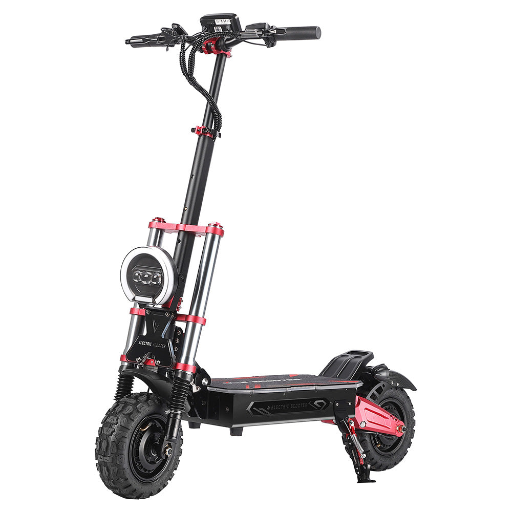 BOYUEDA S5-11 Electric Scooter, 2*3000W Motor, 60V 38AH Battery, 11-inch Tire, 85km/h Max Speed, 120km Range, Dual Hydraulic Disc Brakes, Hydraulic Shock Absorber, LCD Display