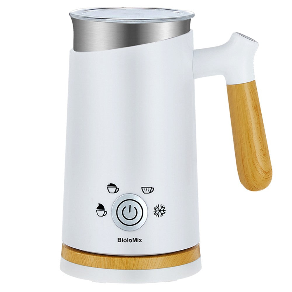 BioloMix BN11 4 in 1 Hot and Cold Milk Frother, 150ml Frothing Capacity, 300ml Heating Capacity