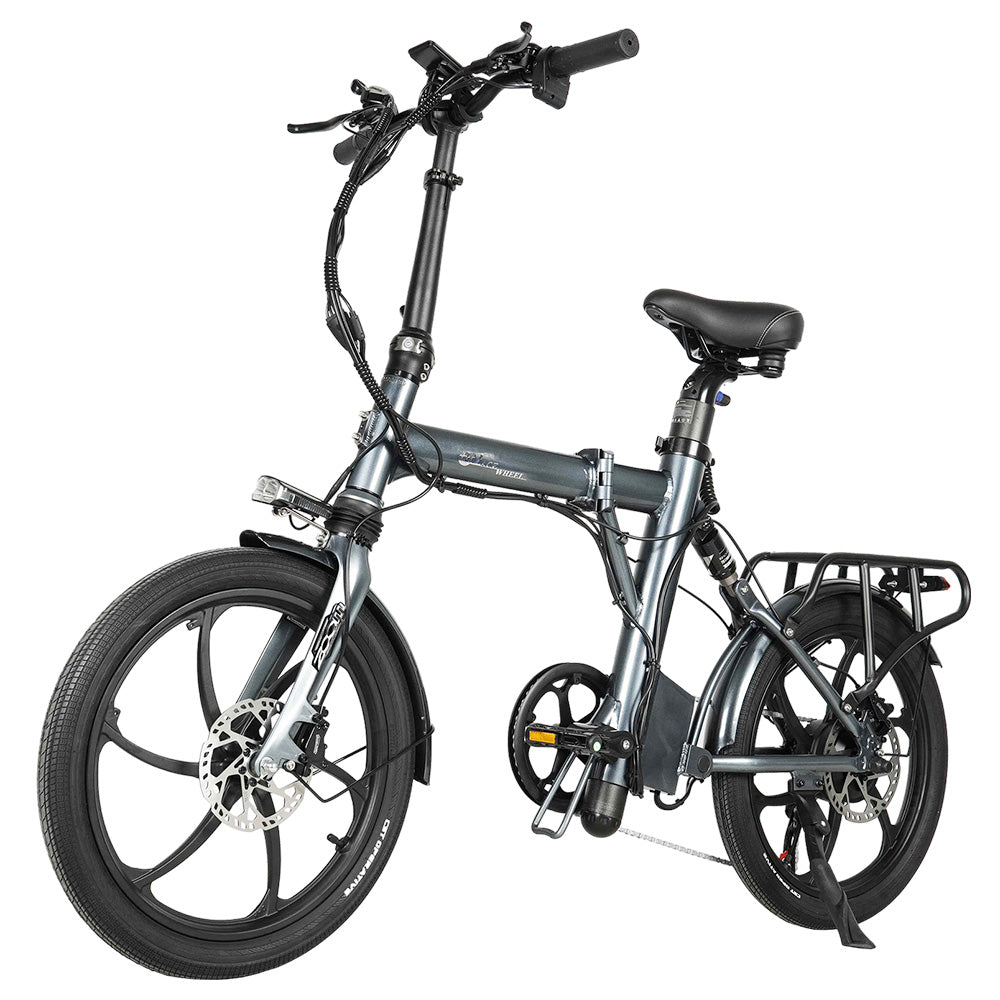 CMACEWHEEL EM20 Electric Bike, 350W Motor, 36V 12Ah Battery, 20*2.25-inch Tire, 25km/h Max Speed, 55km Max Range, Oil Disc Brake, IP65 Waterproof