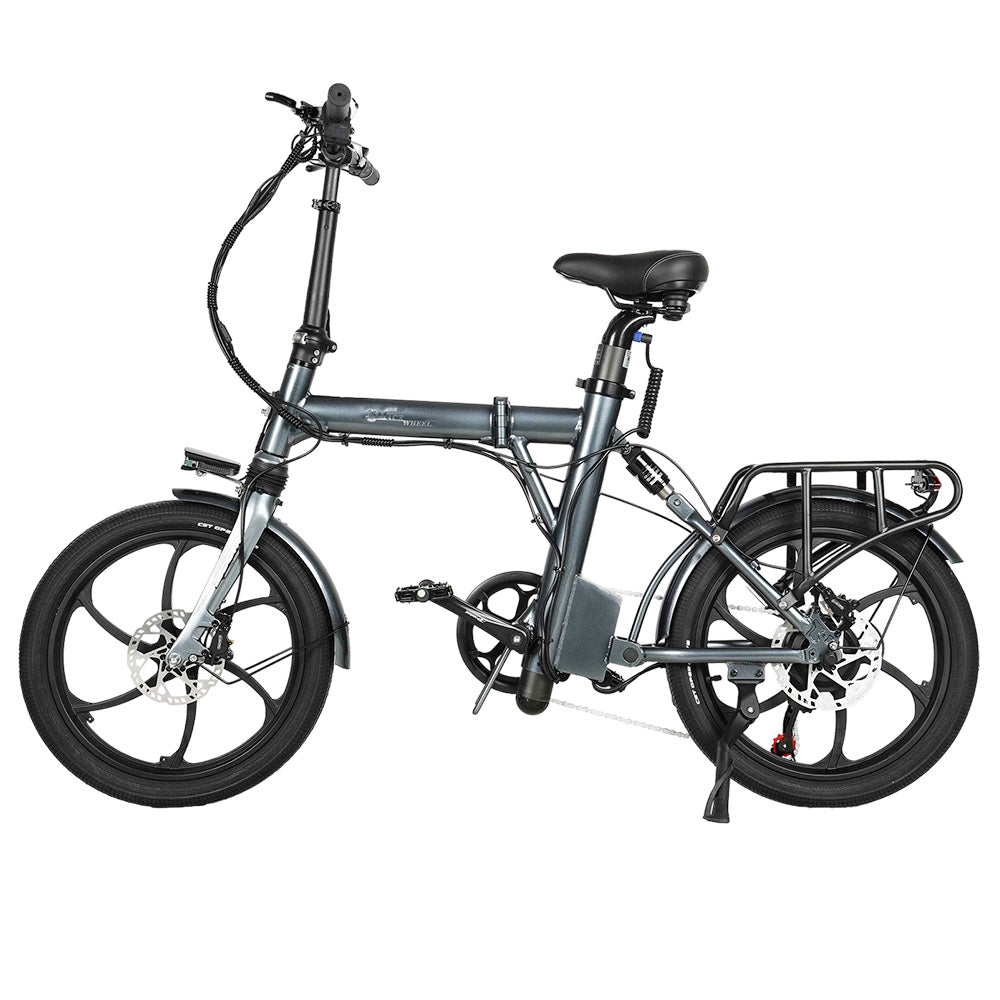 CMACEWHEEL EM20 Electric Bike, 350W Motor, 36V 12Ah Battery, 20*2.25-inch Tire, 25km/h Max Speed, 55km Max Range, Oil Disc Brake, IP65 Waterproof