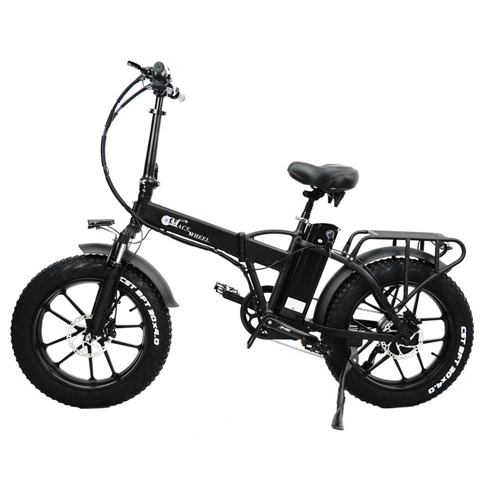 CMACEWHEEL GW20 Electric Bike with Front Basket 20*4.0 inch CST Fat Tire 750W Motor 40km/h Max Speed 17Ah Battery