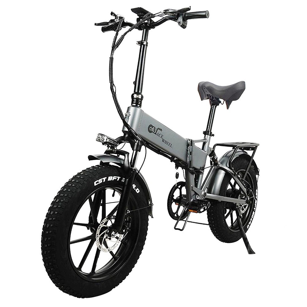 CMACEWHEEL RX20 Electric Folding Bike 20*4.0 inch Tire 750W Motor 40-45km/h Max Speed 17Ah Battery Hydraulic Brake