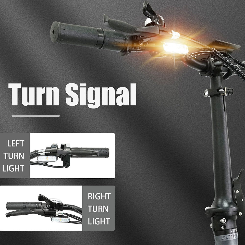 CMACEWHEEL RX20 Electric Folding Bike 20*4.0 inch Tire 750W Motor 40-45km/h Max Speed 17Ah Battery Hydraulic Brake