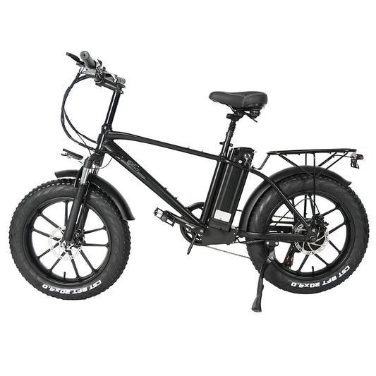 CMACEWHEEL T20 Electric Bike 20*4.0 inch CST Fat Tire 750W Motor 45km/h Max Speed 48V 17Ah Battery - Black
