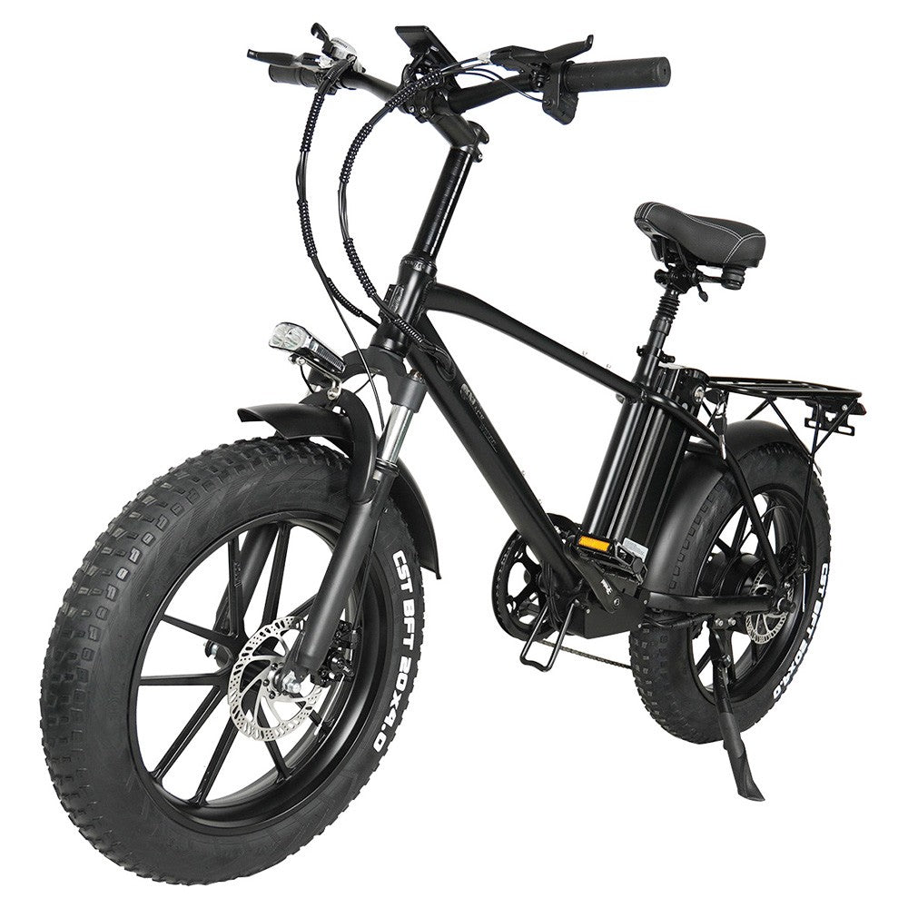 CMACEWHEEL T20 Electric Bike 20*4.0 inch CST Fat Tire 750W Motor 45km/h Max Speed 48V 17Ah Battery - Black