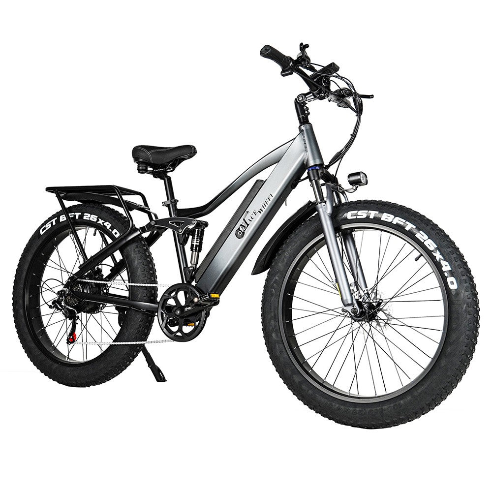 CMACEWHEEL TP26 Electric Bike 26*4.0 inch CST Tire 750W Motor 40-45km/h Max Speed 17Ah Battery
