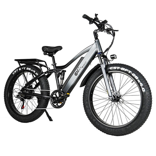 CMACEWHEEL TP26 Electric Bike 26*4.0 inch CST Tire 750W Motor 40-45km/h Max Speed 17Ah Battery