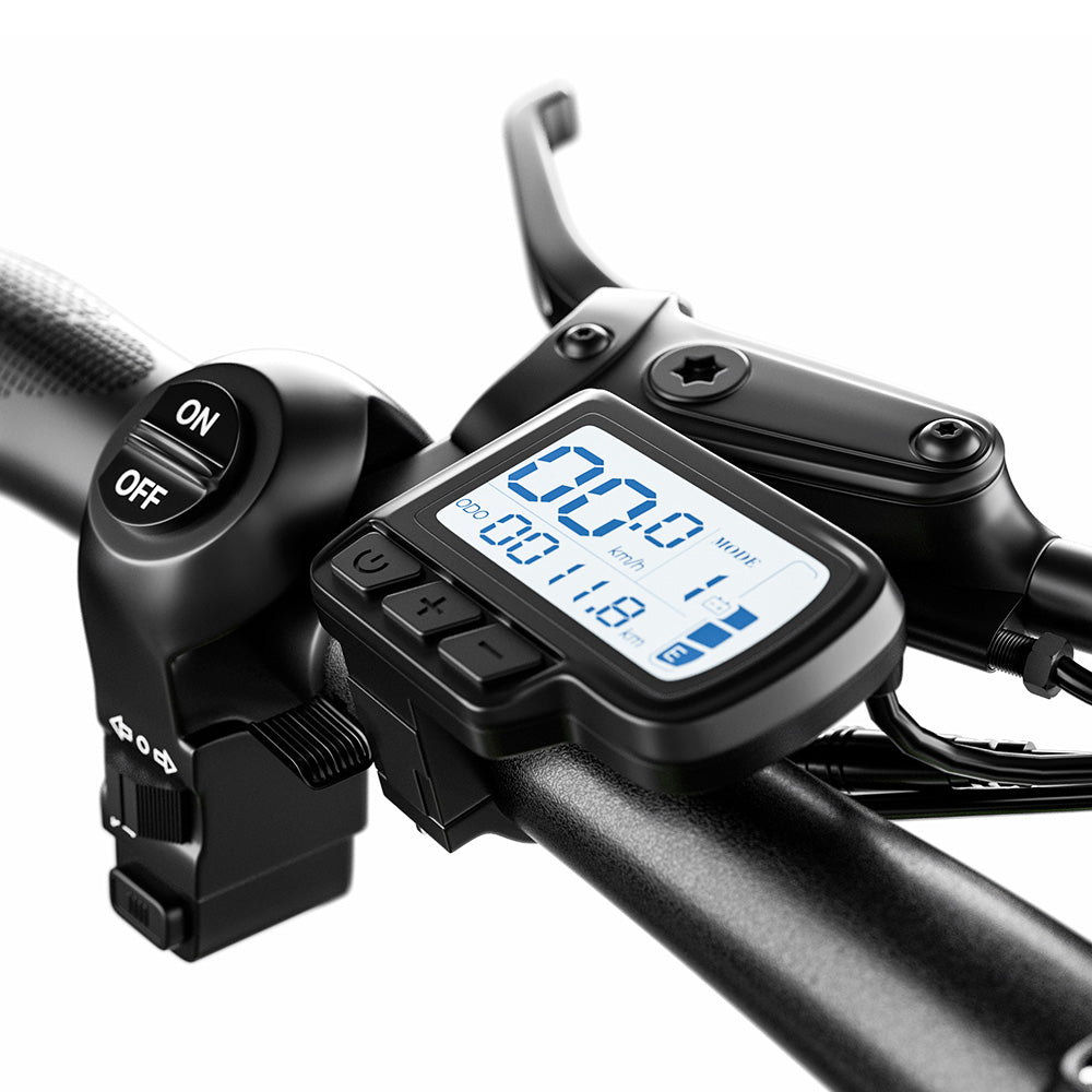 CYSUM Hoody Teenager Electric Bike, 250W Motor, 36V 10Ah Battery, 35km/h Max Speed, 55km Max Range, 24*2.1-inch Tires, SHIMANO 8-speed, LCD Display, LED Headlights