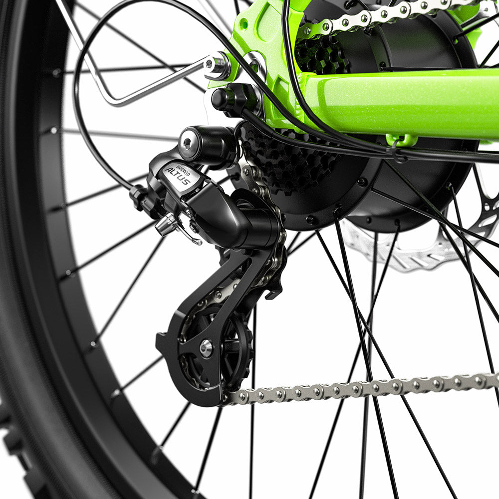 CYSUM Hoody Teenager Electric Bike, 250W Motor, 36V 10Ah Battery, 35km/h Max Speed, 55km Max Range, 24*2.1-inch Tires, SHIMANO 8-speed, LCD Display, LED Headlights