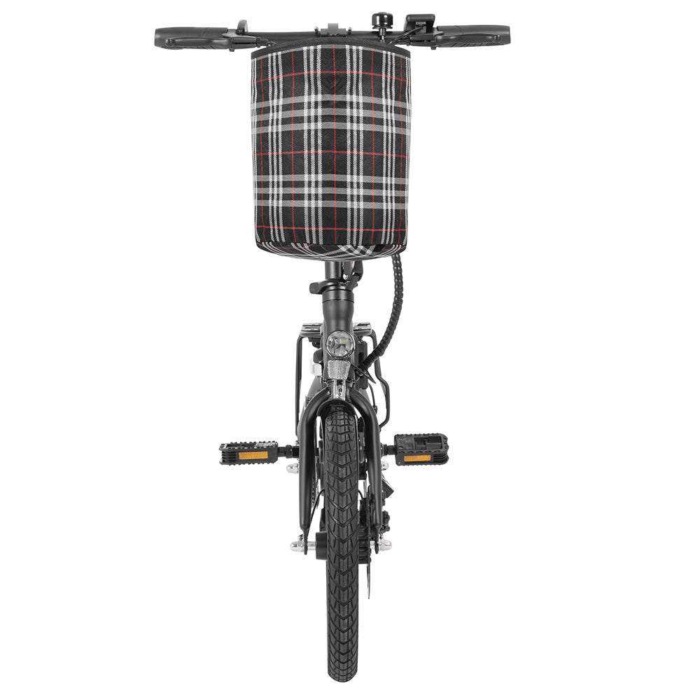 DYU A1F Pro Folding Electric Bike, 250W Motor, 36V 7.5Ah Battery, 16*1.75-inch Tire, 25km/h Max Speed, 40km Max Range, Front & Rear Disc Brakes, LCD Display