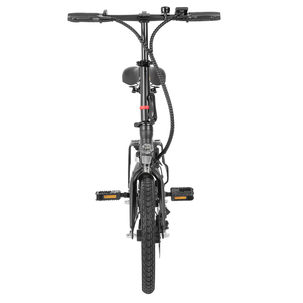 DYU A1F Pro Folding Electric Bike, 250W Motor, 36V 7.5Ah Battery, 16*1.75-inch Tire, 25km/h Max Speed, 40km Max Range, Front & Rear Disc Brakes, LCD Display