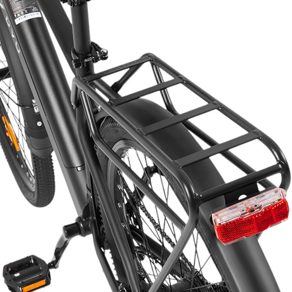 DYU C5 City Electric Bike, 250W Motor, 48V 10AH Battery, 27.5 Inch Tire, 25km/h Max Speed, 65km Range, Dual Disc Brakes, Shimano 7-speed