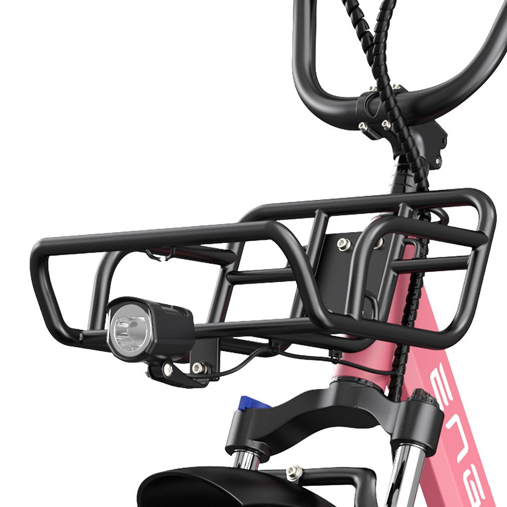 ENGWE L20 Electric Bike 20*4.0 inch Fat Tire 250W Motor 25km/h Max Speed 48V 13Ah Battery 140km Mileage Max Load 120kg Shimano 7-Speed Transmission - Red