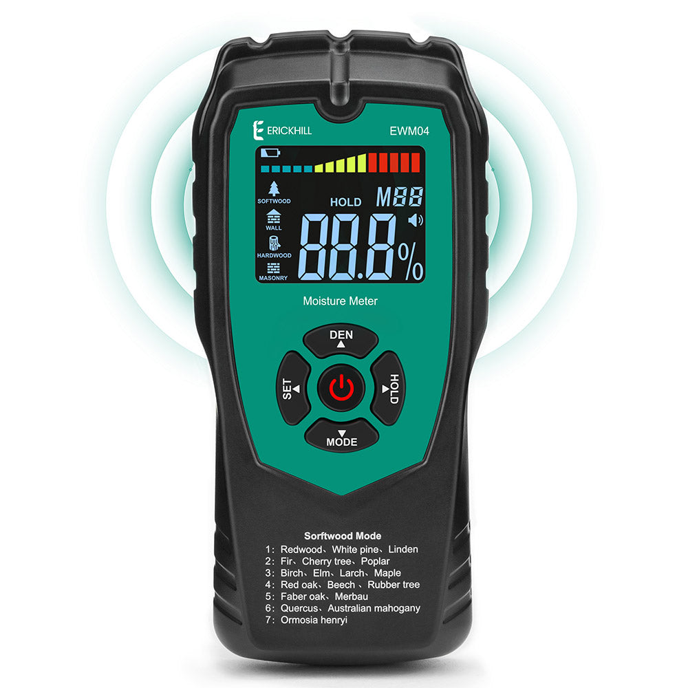 ERICKHILL EWM04 Pinless Wood Moisture Meter
