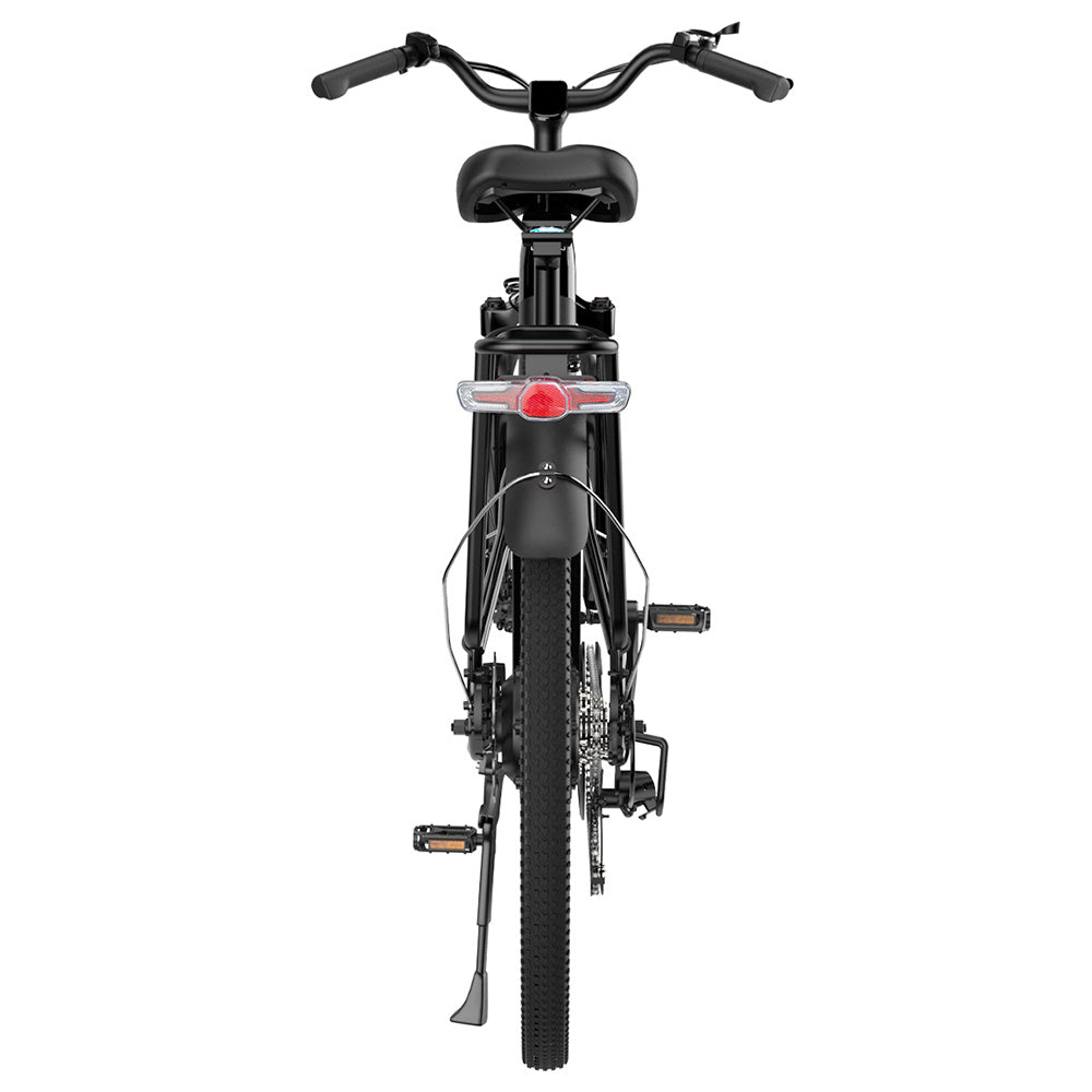 ESKUTE ES-26-LJ Electric Bike, 250W BAFANG Motor, 36V 20Ah Battery, 26 x 1.75-inch, 25km/h Max Speed, 120km Range, Disc Brakes, Suspension Fork, SHIMANO 7 Speed - Black