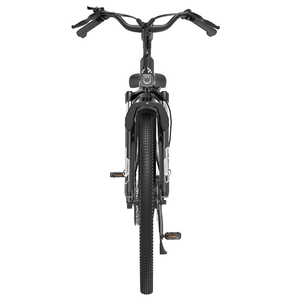 ESKUTE ES-26-LJ Electric Bike, 250W BAFANG Motor, 36V 20Ah Battery, 26 x 1.75-inch, 25km/h Max Speed, 120km Range, Disc Brakes, Suspension Fork, SHIMANO 7 Speed - Black
