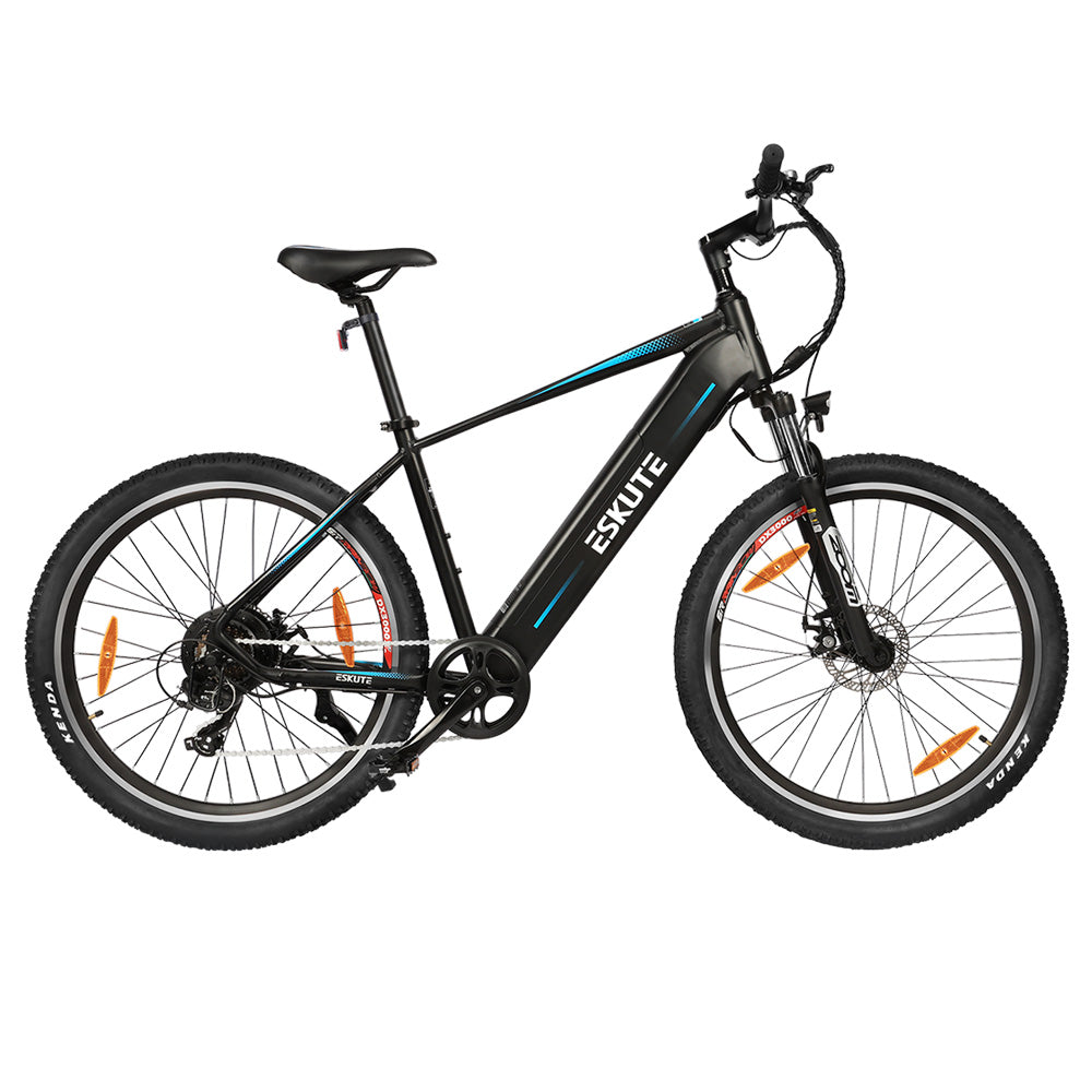 ESKUTE ES-27.5-SD Electric Bike, 250W BAFANG Motor, 36V 14.5Ah Battery, 27.5*2.1" Tires, 25km/h Max Speed, 120km Range, Suspension Fork, SHIMANO 7-speed, LCD Display