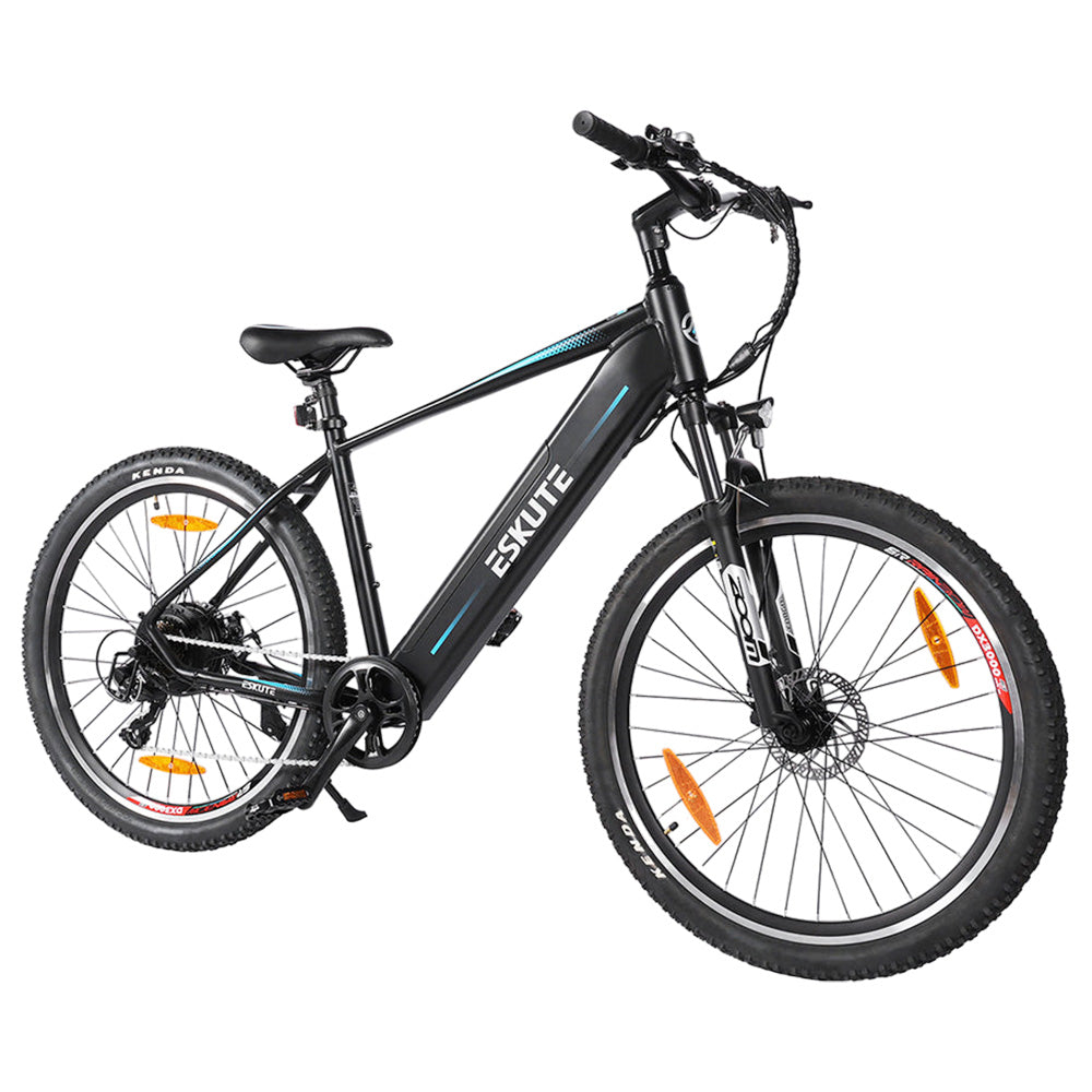 ESKUTE ES-27.5-SD Electric Bike, 250W BAFANG Motor, 36V 14.5Ah Battery, 27.5*2.1" Tires, 25km/h Max Speed, 120km Range, Suspension Fork, SHIMANO 7-speed, LCD Display