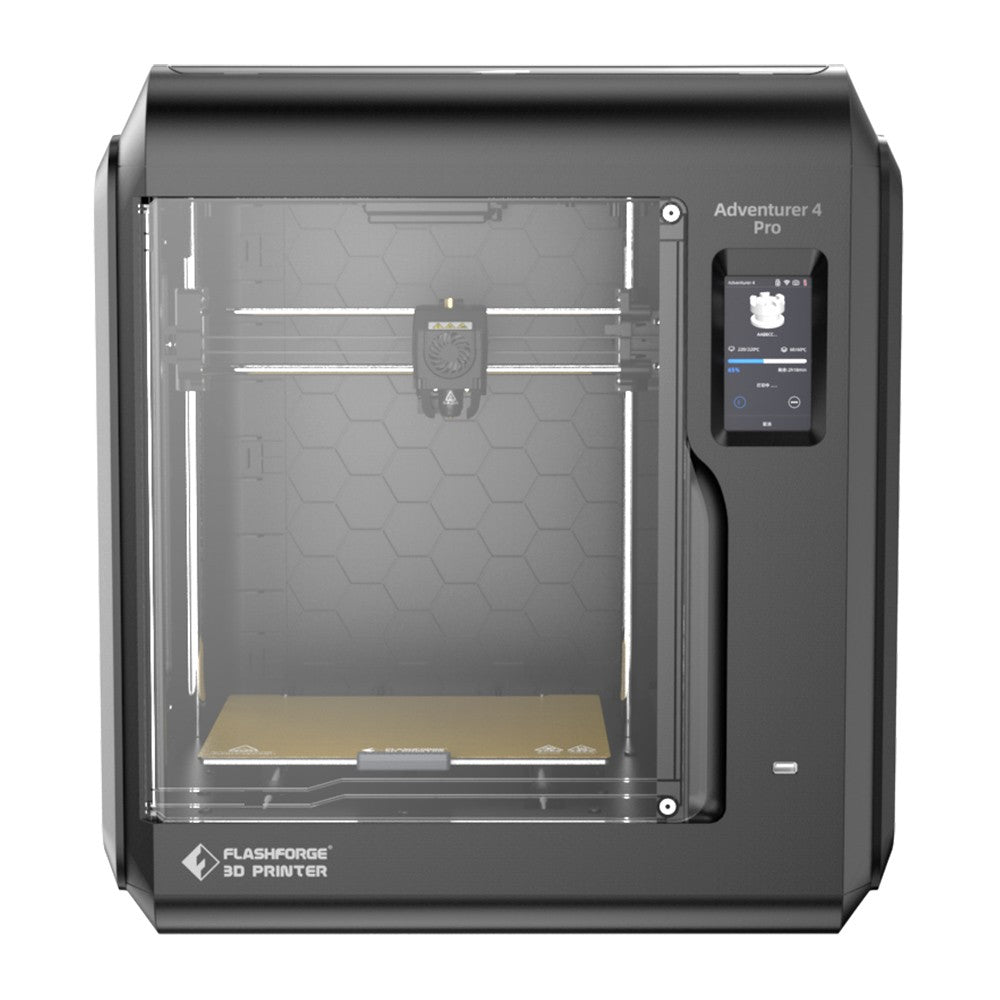 Flashforge Adventurer 4 Pro 3D Printer, 30-Point Auto Leveling, Max 300mm/s Print Speed, Built-in Camera, HEPA 13 Air Filter, PEI Build Plate, 220*200*250mm